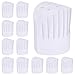 WILLBOND 12 Pack Disposable High Chef Hat Set Adjustable Kitchen Cooking Chef Cap for Home Kitchen, Restaurants, School, Birthday Party or Catering Equipment (9 Inch)