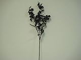 12 Sprays BLACK Double Ruffle Baby Breath Artificial Silk Flowers 828KB