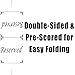 Freestanding Reserved Cards for Wedding Reception Tables, 20 Pk Black and White Design. Double-Sided 5x5.5 Table Tents Are Elegant, Versatile Event Decor for Banquet Hall, Ballroom, Party and Luncheon