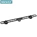 Neewer Adjustable Microphone Bar Zinc Alloy Construction with 5/8-inch Screws for Holding 2 Mics or Boom Arms, Shock Mounts in Vocal Recording Broadcasting and Press Conference