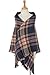 Womens Plaid Blanket Scarf Winter Soft Tassel Scarfs Gorgeous Wrap Shawl By Chuanqi