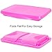 Lap Desk for Kids – Folding Lap Desk with Storage 17×11″ – Pink – Durable Lightweight Portable Laptop Computer Children’s Desks for Homework or Reading. No Assembly Required.thumb 2