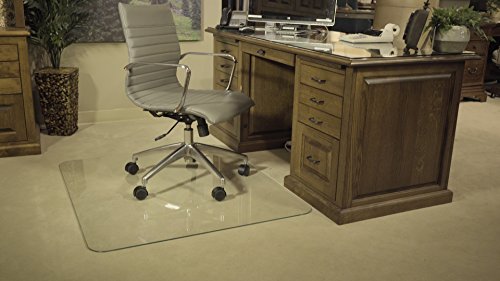 Vitrazza glass office chair mat Clearance