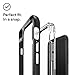 Caseology Skyfall for Apple iPhone 8 Case (2017) / for iPhone 7 Case (2016) - Clear Back & Slim Fit - Black