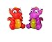 Dragon Squirts Set of 12 Playful Bathtub and Birthday Party Goody Bag Toys