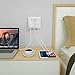 Multi Plug Outlet Extender with USB, Wall Charger with 3 Outlets 2 USB Ports, Multi Wall Outlet Adapter Power Strip for Home Office Travel