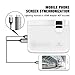 Mini Projector, DracoLight 3600 Lumens Portable Projector Ideal 180″ Display 50000 Hours Lamp Life LED Video Projector Support 1080P, Compatible with USB/HD/SD/AV/VGA for Home Theater (White)thumb 2