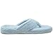 ACORN Women's New Spa Thong Slipper Powder Blue,Large 8-9 M US