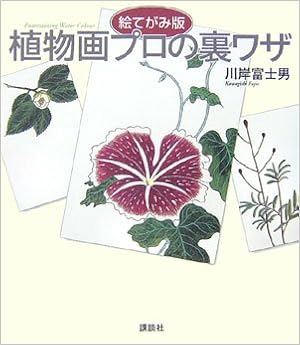 本の絵てがみ版 植物画プロの裏ワザ (The New Fifties) (日本語) 大型本 – 2006/12/6の表紙