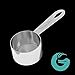 Coffee Gator Coffee Canister, 11oz Airtight Stainless Steel Kitchen Food Storage Container with Date-Tracker, CO2-Release Valve and Scoop for Beans, Grounds, Sugar, Cookies Jars, Tea, Cereal - Red