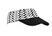 Scunci Visor Headwrap, Black/White Aztec