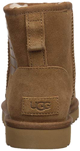 UGG-Womens-Classic-Mini-Rubber-Logo-Fashion-Boot