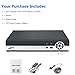 (5 in 1) ANRAN 16CH Security DVR 1080N AHD NVR HD Digital Video Recorder XVR for CCTV Security Camera System Support Mobile Phone Monitoring,Motion Detection,Real time Recording ,No HDD
