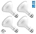 Hyperikon BR30 LED Bulb Dimmable, 9W (65W Equivalent), 4000K (Daylight Glow), Wide Flood Light Bulb, Medium Base (E26), UL & ENERGY STAR - Great for Kitchen, Basement, Laundry Room (4 Pack)