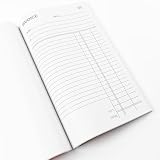 Silvine Duplicate Invoice Book 1-100 with Index Sheet 210x127mm gloss cover view 6