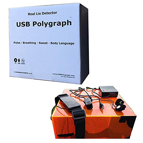 USB Polygraph Real Home Lie Detector in Oman | Whizz Gag Toys