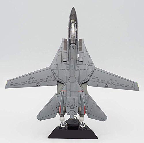 1yess 1:72 Militär F-14A Tomcat Kämpfer VF-41 Black Ace Squadron Legierung Modell, Erwachsene Geschenk und Collectibles… – Bild 4