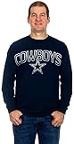 Dallas Cowboys Men's Long Sleeve Cotton T-Shirt (X-Large)