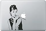 IDEAPRO Pretty Lady Decal - New Ad Decal Apple Laptop Decorative Vinyl Sticker Skins for MacBook 13 Inch MacBook Pro 13 Macbook air 13 Macbook 13 Retina