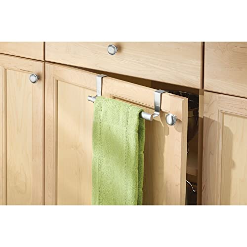 mDesign Adjustable, Expandable Kitchen Over Towel Bar Hang on