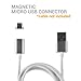 SOJITEK Genuine Magnetic Charging / Data Sync Connector (Connector ONLY) for Micro USB / Android Phone
