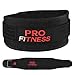 ProFitness Weight Lifting Belt for Women - 4'' Wide Comfortable Workout Belt for Women - Weight Belt for Women Squats & Deadlifts - Back Support Weight Lifting Belt Women & Men
