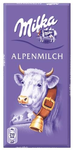 Milka Die Kleine Alpenmilch Zartschmelzende Schokoladentafel Aus