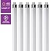 KOR (Pack of 6) F8T5/WW - T5 Fluorescent 3000K Warm White - 8 Watt - 12