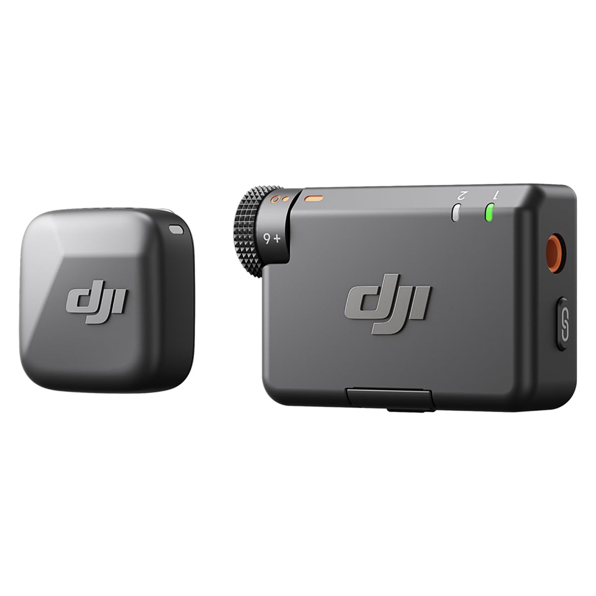 DJI Mic Mini (1 TX + 1 RX), Wireless Lavalier Microphone for iPhone/Camera/Android, Ultralight, Detail-Rich Audio, Noise Cancelling, Automatic Limiting, Vlog, Streaming, 400m Transmission