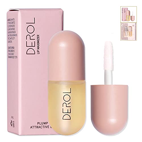 DEROL Lip Plumper, Lip Plumping Lip Gloss, Derol Lip Enhancer, Lip Care