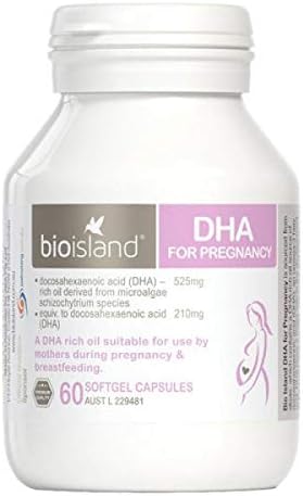 Amazon Com Bioisland Dha For Pregnancy 60 Capsules Health Personal Care