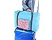 GZMM Foldable Travel Duffel Bag Luggage Sports Gym Water Resistant Oxford