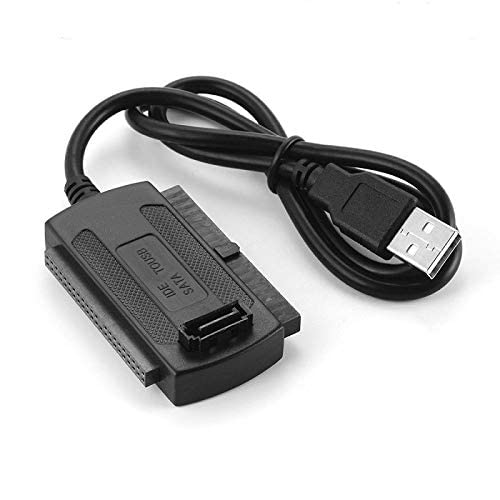 Multibao SATA IDE to USB 2.0 Adapter, USB 2.0 to SATA/IDE Converter Cable HDD for 2.5''/3.5'' Hard Drive CDRW DVDRW CD Rom, DVD Rom Cable