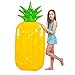 58” Inflatable Pineapple Pool Float, Fun Beach Floaties, Swim Party Toys, Inflatable Island, Summer Pool Raft Lounge for Kids