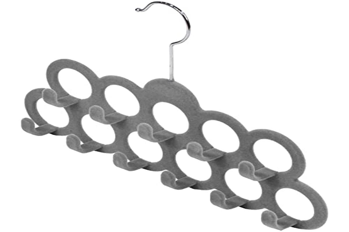 Domopak Living Hanging Rack Accessories-Non-Slip Grey, 30.5