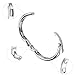 FST Metal Cock Ring, Cock Ring Adjustable Male Metal Penis Ring (Medium)