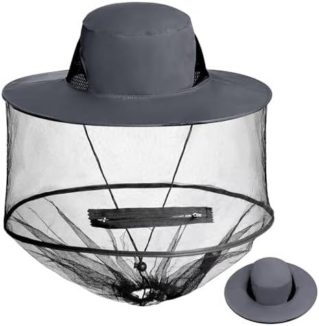 Amazon.com: Bee Keeping Beekeeper Veil Hat Gnats Insect Bug  display picture 3