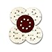Astron Top 5-Inch Sanding Disc, 8-Hole, Hook & Loop, 10 Each of 4 Grits 60/80/120/240, for Random Orbital Sander, DC8140R