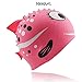 STARTSMART Kids Fun Silicone Swim Cap for Boys and Girls - Sharks & Minnows by Start Smart (Pink)