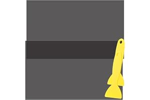 DKARDU 2 Pack Polarized Film Sheets (20x30cm/7.8x11.8in) Cuttable Back Adhesive Linear Polarizer Filter for Screen Repair, Educational Physics, and Photography, 3D Glasses with Scraper