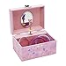 Jewelkeeper Girl's Musical Jewelry Storage Box with Twirling Fairy, Flower Design, Dance of the Sugar Plum Fairy Tune