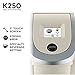 Keurig K250 Coffee Maker, Single Serve K-Cup Pod Coffee Brewer, With Strength Control, 4 cups, Sandy Pearl
