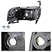 AKKON - For Dodge Ram Pickup 1500 2500 3500 Headlights w/Corner Replacement Driver + Passenger Side Pair Set