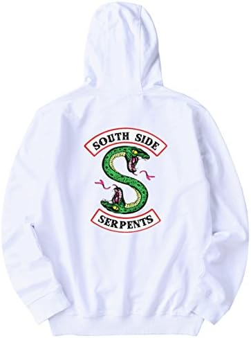EmilyLe Ladies Riverdale Hoodie Jughead Jones Southside Serpents Long Sleeve Sweater