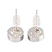 ZENGORI 1 Pair 925 Sterling Silver Natural Freeform Turquoise Stud Earrings Women Jewelry SS043
