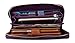 Genuine Leather Zip Clutch Wallet, Zip Coin Purse for Women with 8 Card Pockets