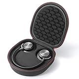 Hard Case for B&O Play by Bang & Olufsen Over-Ear Beoplay H4, H7, H8, H9 Wireless Headphones and Accessories, Travel Carrying Storage Bag - Black (Black Lining)