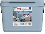TATAY 6L Kitchen Food Waste Caddy Freestanding Blue 26.5x20.5x18.5 cm view 2