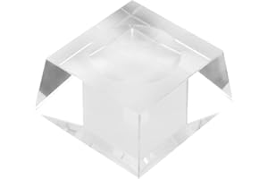 Clear Crystal Ball, 3 inch (80mm) Crystal Sphere Ball, Gazing Divination or Feng Shui, and Fortune Telling Ball(Base)