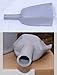 3M HD Gray 4:1 Ratio 2 inch ID Flame Retardant Heat Shrink Tube Tubing 5 ft length FREE 1st Class Shpg 2-3 Day